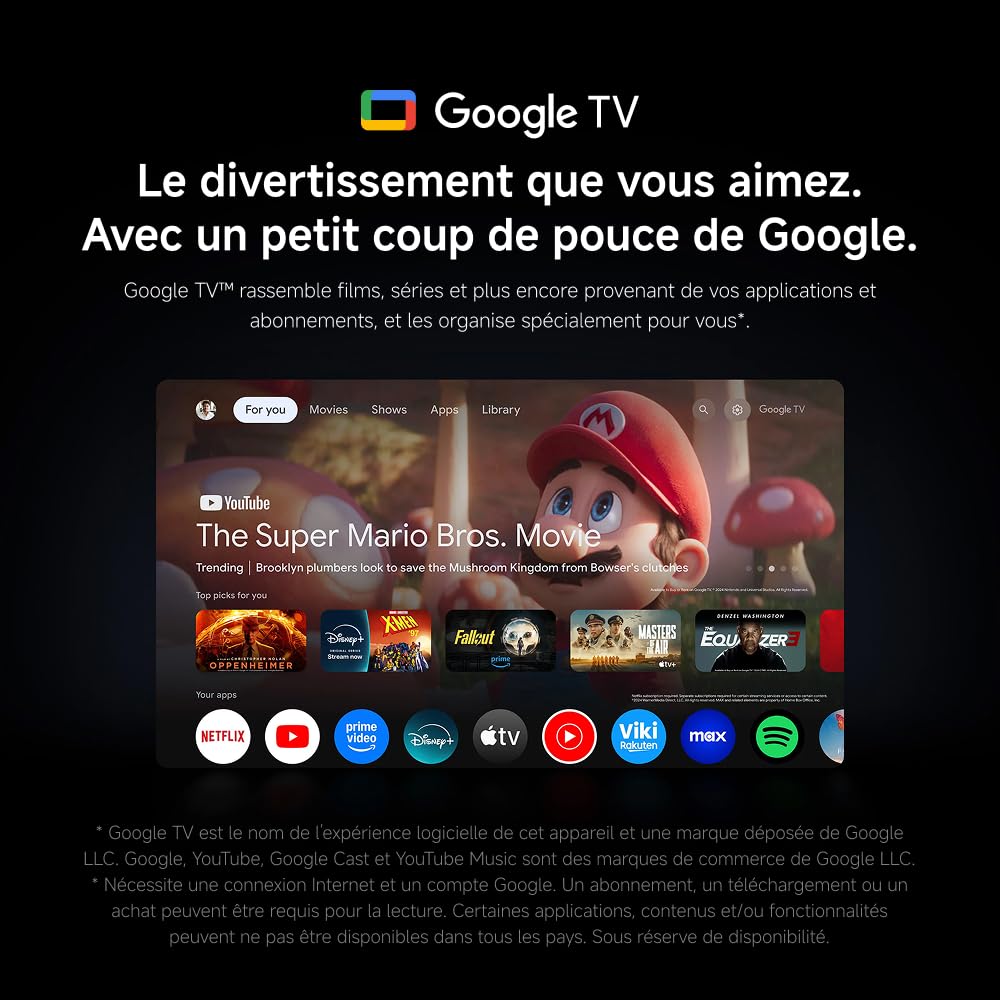 Xiaomi Vidéoprojecteur Portable Intelligent L1 | Full HD 1080p avec Netflix & Google TV Officiels | HDR10/HLG | AutoFocus & Correction Keystone Auto | Dolby Audio & WiFi 5G