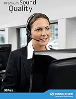 Vista 2 de Sennheiser SD PRO1 ML - Auriculares inalámbricos para PC y teléfono de escritorio, MS Teams, Skype Empresarial, Lync, compatibles con aplicaciones
