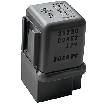 Genuine OEM 25230-C9962 12V Relay Compatible with Nissan Altima 19932001, Maxima 19852003, Pathfinder 19872004, 300ZX 19841996; Fits Infiniti G20, I30/I35, Q45, QX4 Replaces 25230-C996B/C9972