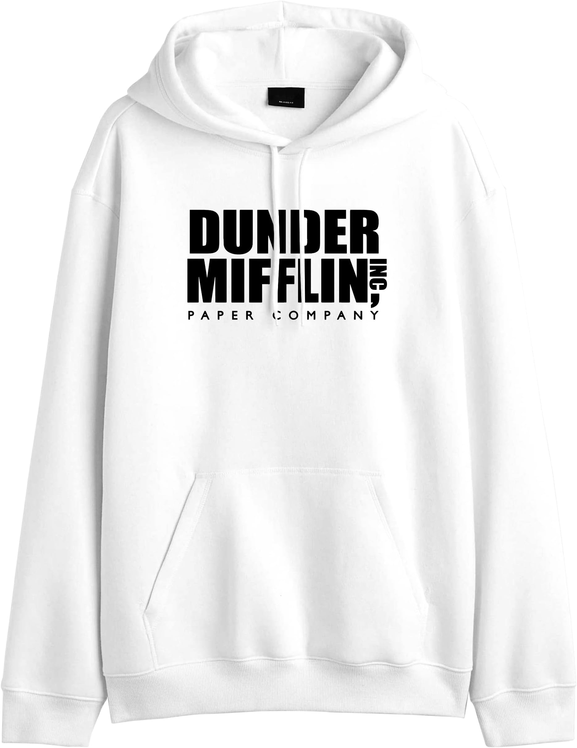THE DUFFERS Men & Women Cotton Hoodie Dunders Mifflins Hooded Sweatshirt