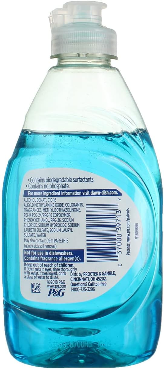 Dawn 39713 Dish Soap, Ultra Original, 7-oz. - Quantity 12