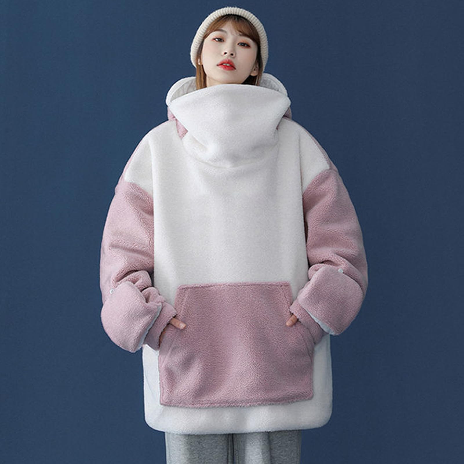 Teksome Shark Kapuzenjacke, Kapuzendecke, Sweatshirt, langärmelig