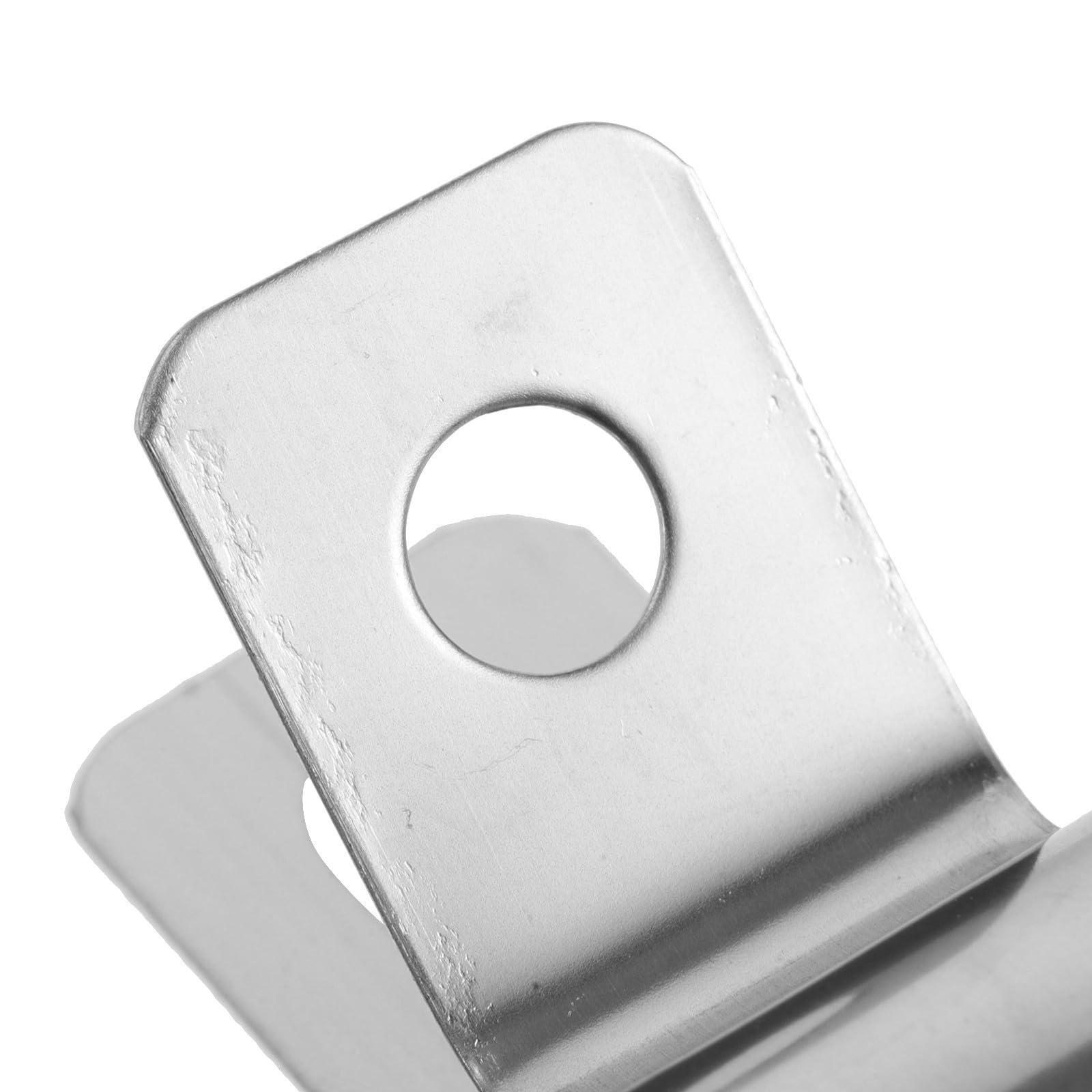 50 Unidades Abrazadera de Alambre de Acero Inoxidable para Cercas Diseño Seguro y Durabilidad al Clima, Clips Resistentes para Postes y Vallas de Granja
