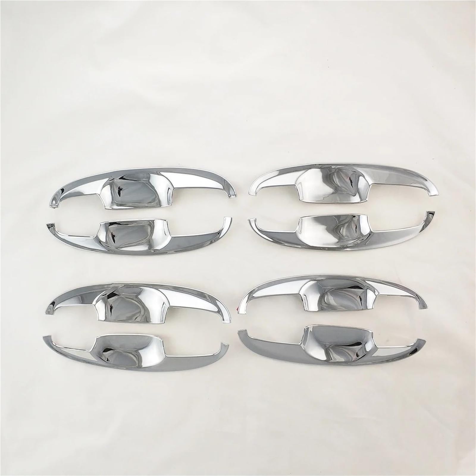 Youzka Bowl Cover Car Abs Chrome Accessories Plated Door Handle Trim Paste Style For Yaris For Vitz Hatchback 2006-2013(Bowl Cover)