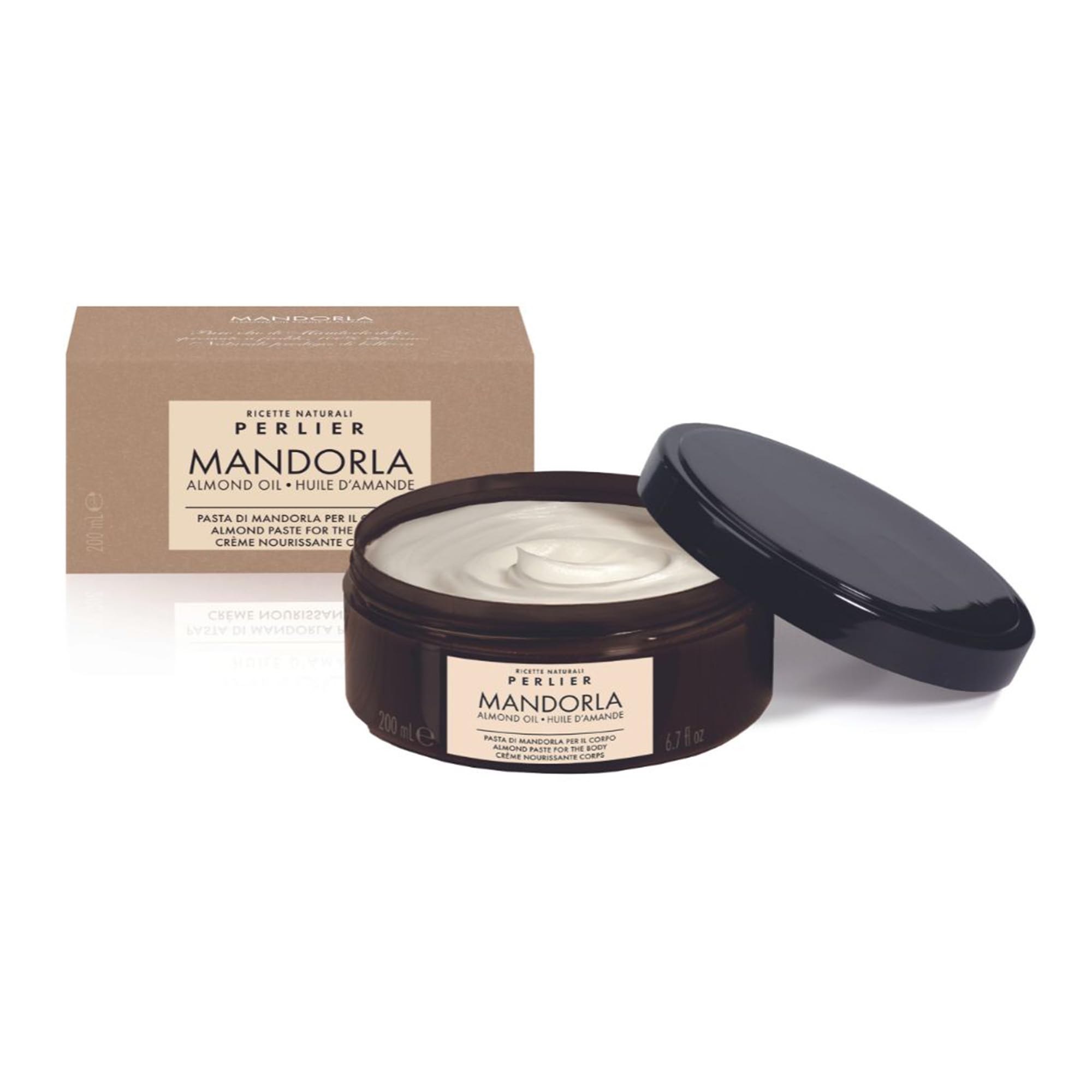 Amazon.com : Perlier – Avola Almond Paste & Honey Body Cream, 6.7