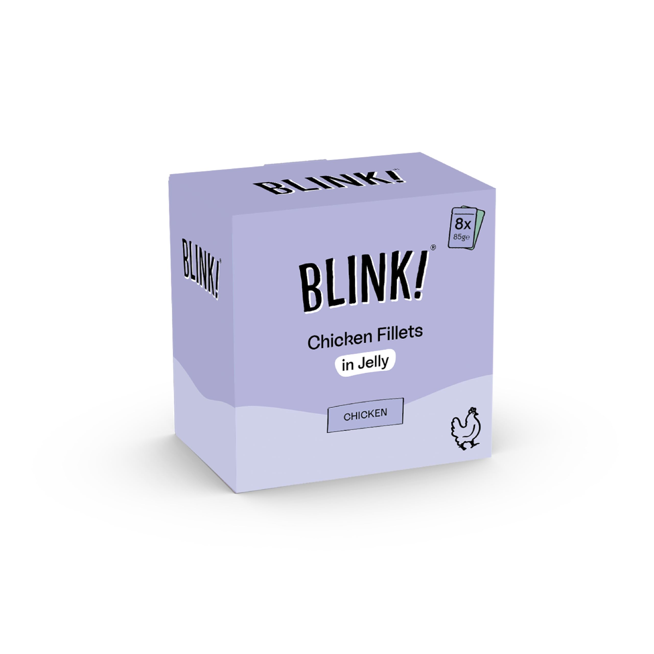 Blink Cat Wet Food Chicken Fillets in Jelly 8x85g