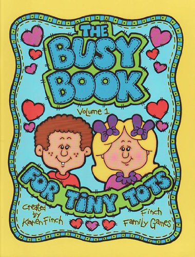 The Busy Book for Tiny Tots - Finch Family Games - 7 folderów na dokumenty i 5 gier bez czytania