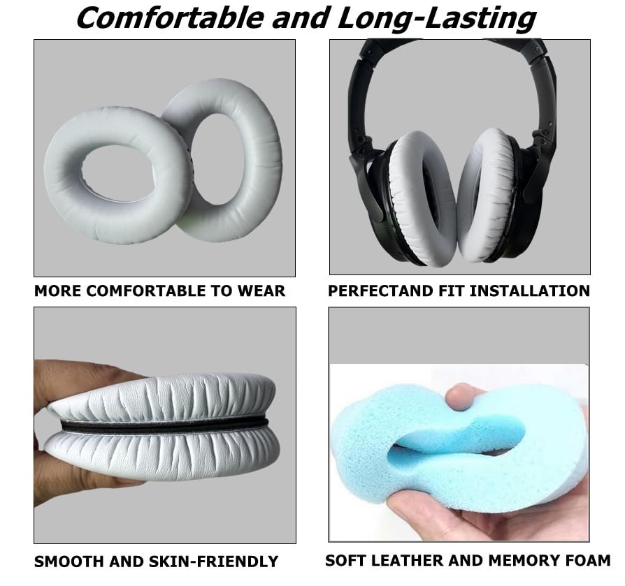 Amazon.co.jp: ヘッドホン交換用イヤーパッド Bose Quietcomfort QC15