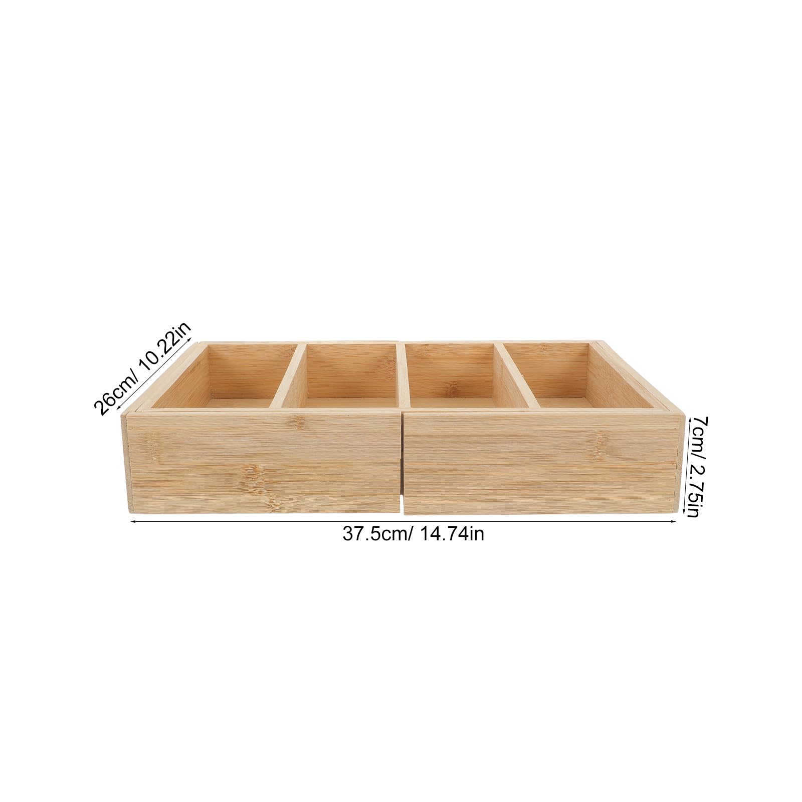 Alipis Organizador de Cajones de Cocina, Caja de Almacenamiento Separador Ajustable y Expandible, para Tapas de Ollas, y Frascos de Especias, Cocina y Baño