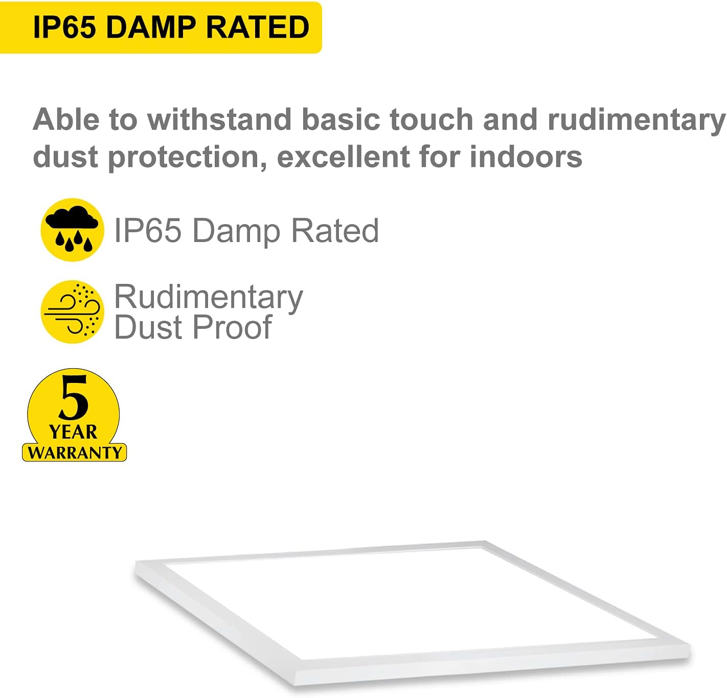 Prоduсt Dеаl NUWATT (4 Pack) 2x2 FT Surface Mount LED Panel Light Dimmable & 3 Color Selectable 3000K/4000K/5000K - 40W 24x24 Inch LED Flush Mount Ceiling Light 1 inch Profile, 120-277V, ETL Listed