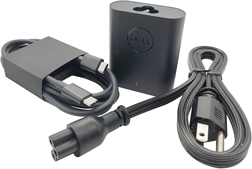 Dell GaN - Cargador para portátil de 60 W, USB tipo C, adaptador de corriente alterna - XPS 13 9320, Latitude 5330 5340 320 7330 9330, DA60NM200