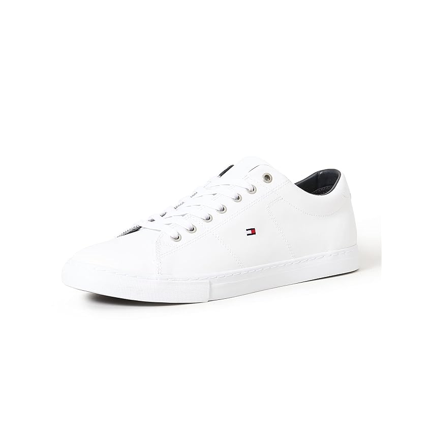 Immagine del prodotto Tommy Hilfiger Sneakers con Suola Preformata Uomo Essential Leather Scarpe, Bianco (White), 42 EU