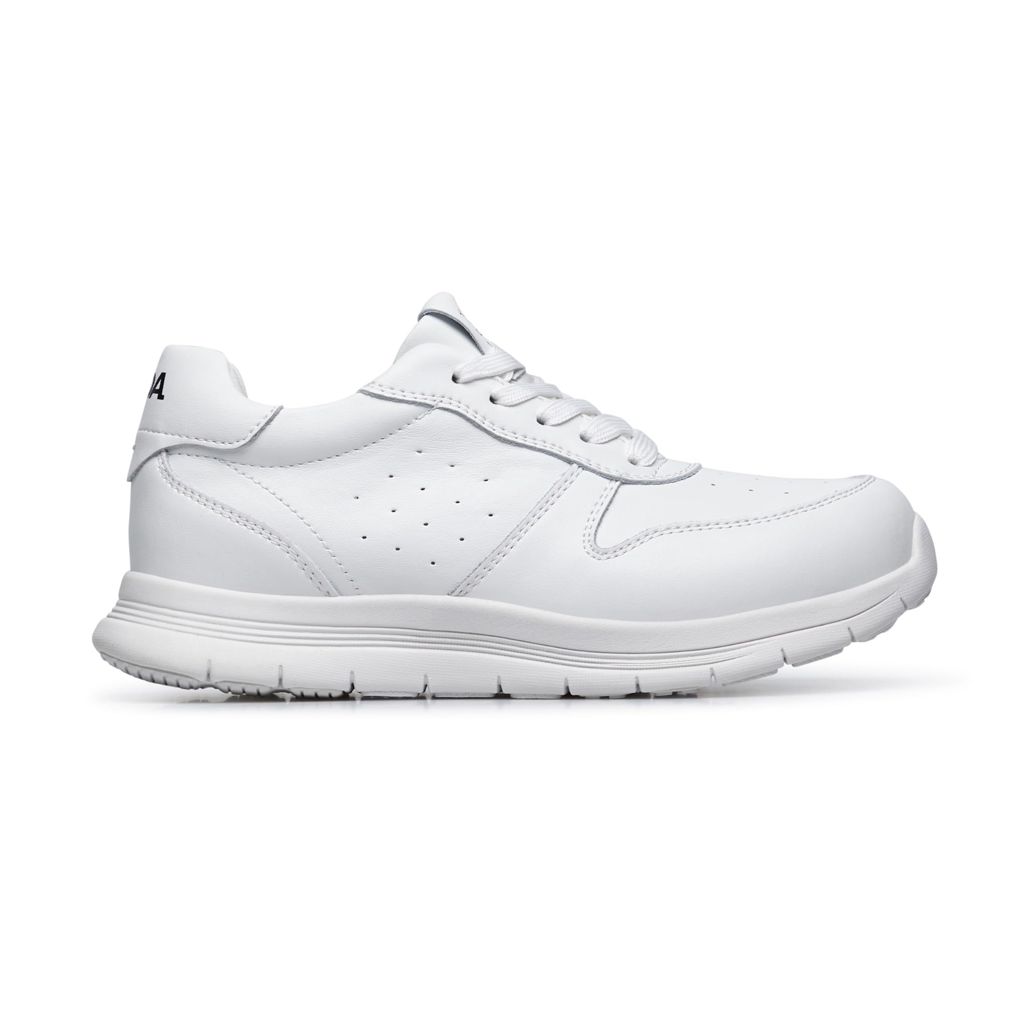 YDA Trail – Orthopädische Leder-Sneaker, Rocker-Sohle | weiches Premium-Leder, Spring System mit Energierückgabe, Anti-Slip Rocker-Sohle, Fußbett für Einlagen tauschbar, Dämpfung