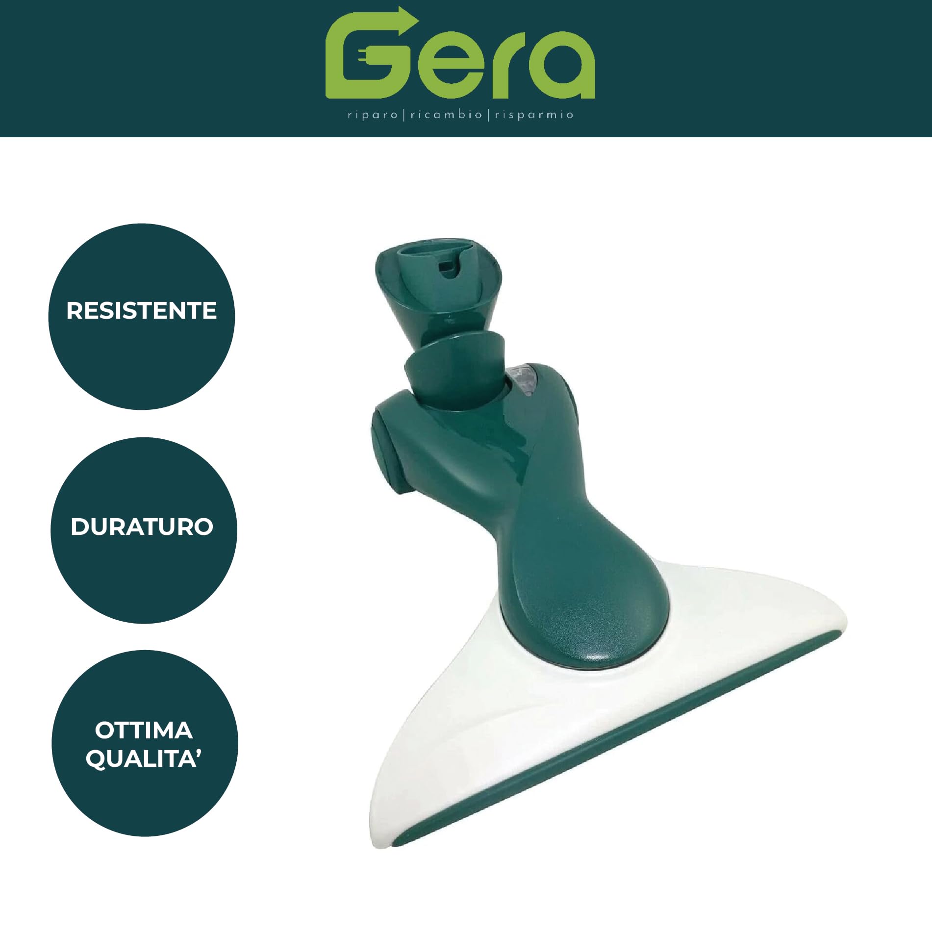 GE.RA Spazzola Folletto HD 40 per Aspirapolvere Vk 130/131/135/136/140/150