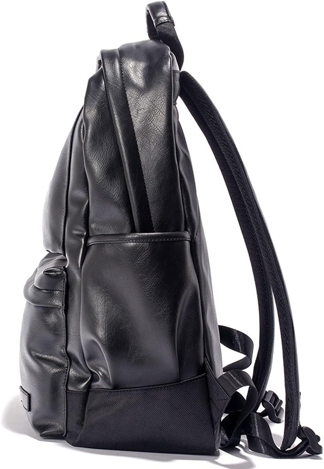 Mens Backpack New Backpack Leather Bag Fashion Computer Bags Student School Bag Men's Casual Travel Package Fashion Backpack,Blue image 3