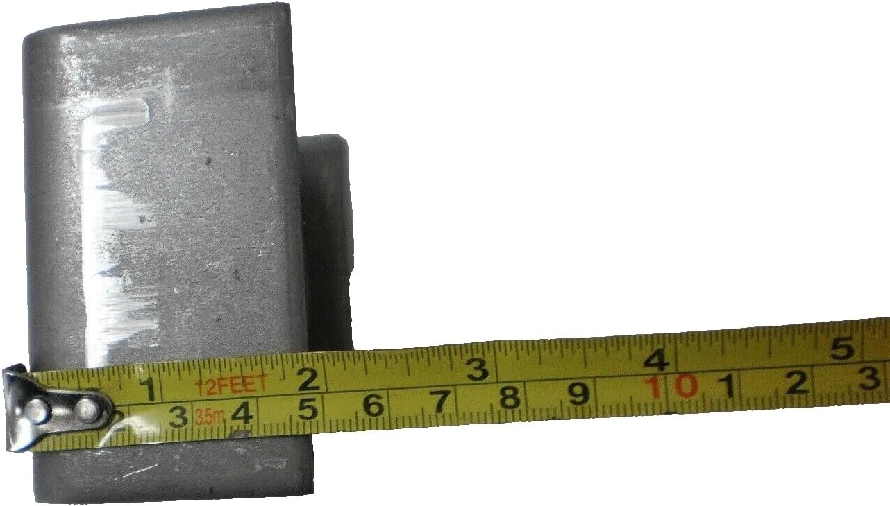 STK-7GA-LOT36 36 Heavy Duty 7 Gauge Stake Pockets - Trailer Stake Pockets Replacement - 3" Tall, and Made from 7 Gauge Steel (3/16" Thick) - Inside Dimensions are 3.625 x 1.625