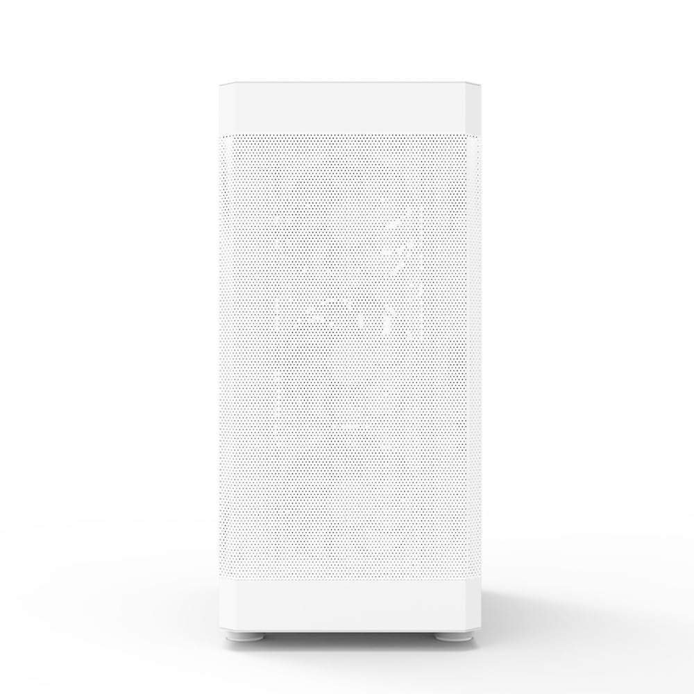 Carcasa Zalman Midi Tower blanca con refrigeración por agua