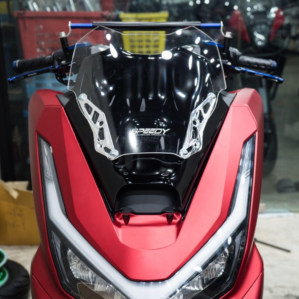 Amazon | SPEEDY HONDA PCX125(JK05)/ PCX160(KF47)用ショートウインド