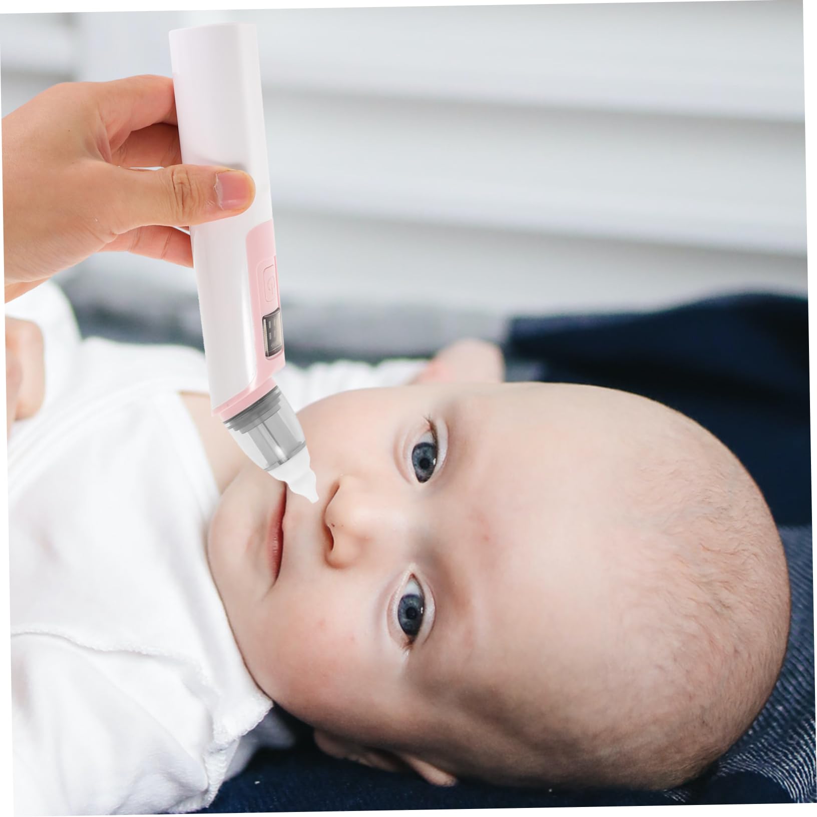 Toddmomy 1 Juego Aspirador Eléctrico Mocos de Kit de Limpieza Suave y Eficaz Recién Nacidos y Pequeños