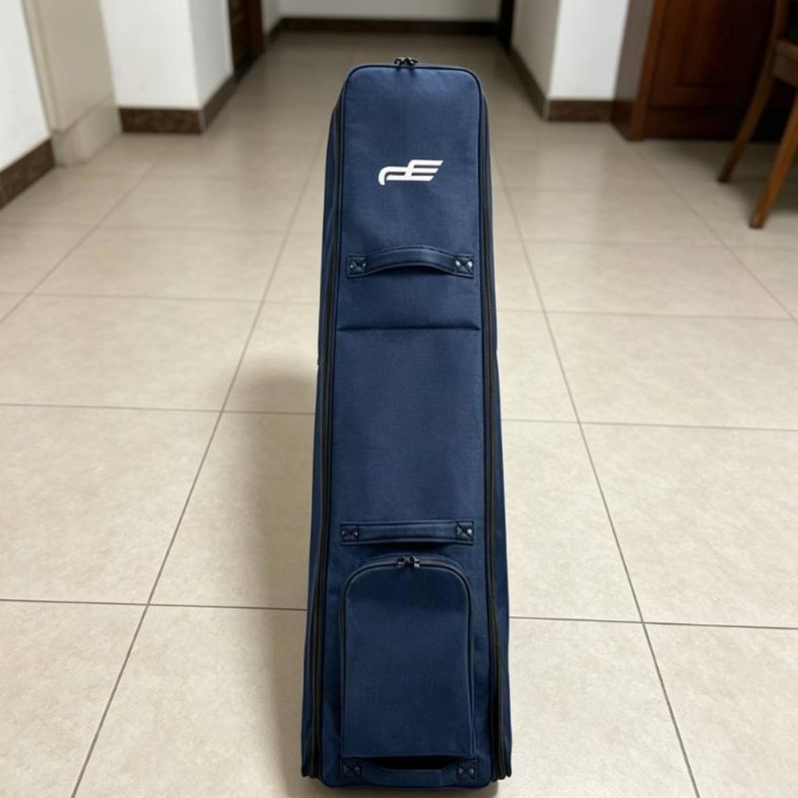 F Fityle Funda de Golf para Viaje Bolsa de Viaje Maleta Estuche Cubierta con Ruedas Suaves Estructura Plegable y Material para Uso Frecuente Adecuada para