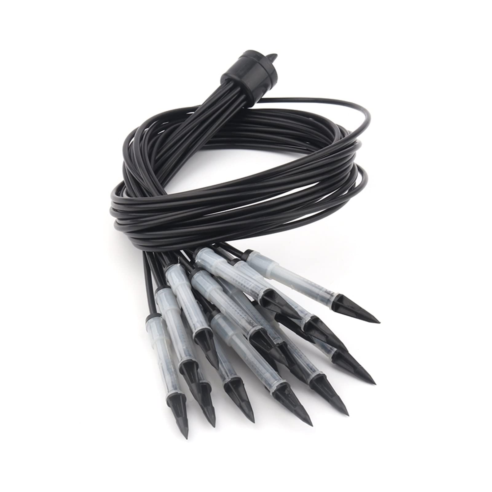 Ogrodowy adapter hydrauliczny 2 sztuki 16 głowic zestaw skraplaczy ogrodnictwo bonsai doniczkowy system nawadniania kropelkowego nawadnianie kropelkowe strzałka wyrzutnia zraszacz nawadnianie roślin