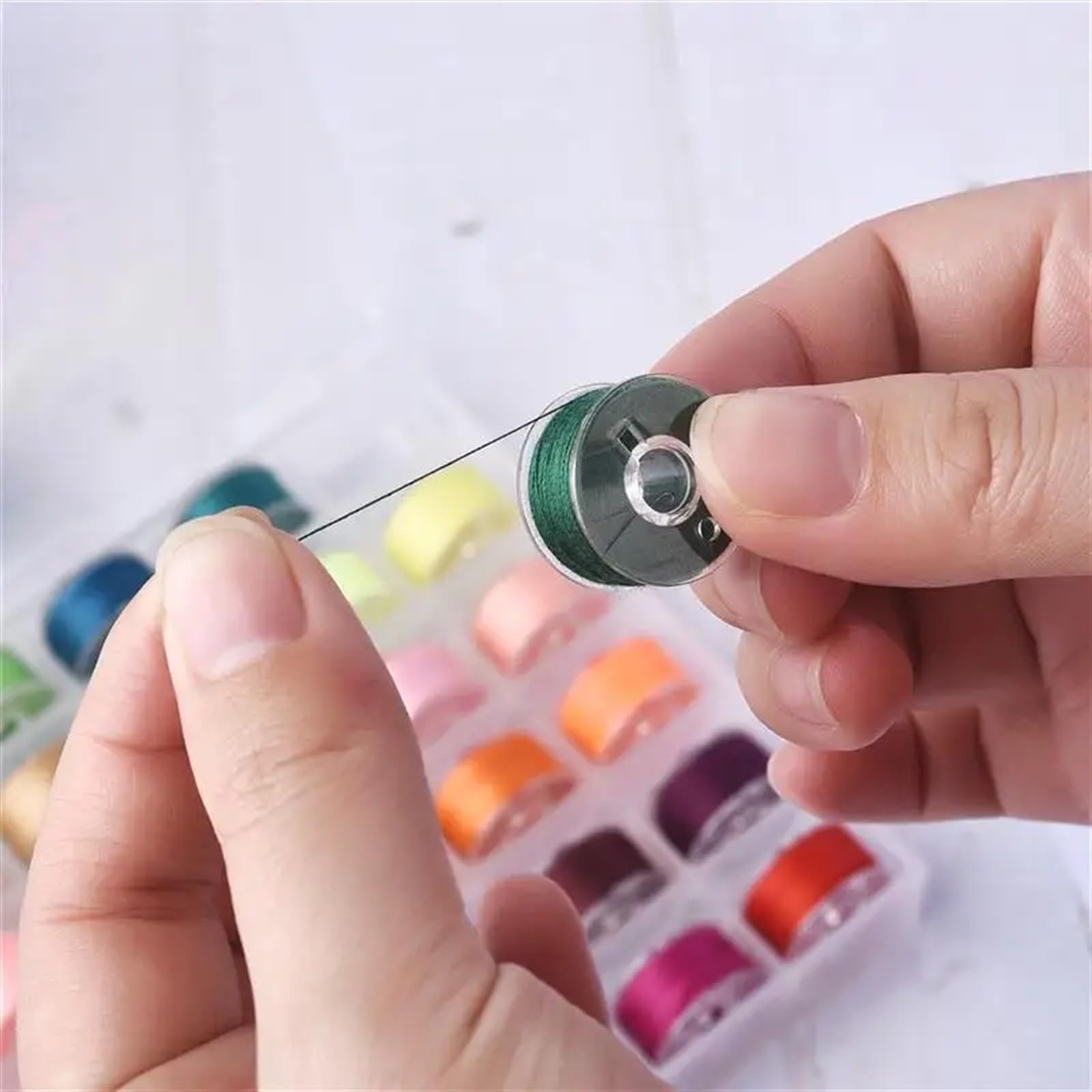 Nici do maszyn do szycia, Nici do szpulek maszyn szycia Zestaw pudełek Maszyna 25 szt(25pcs Color Set)