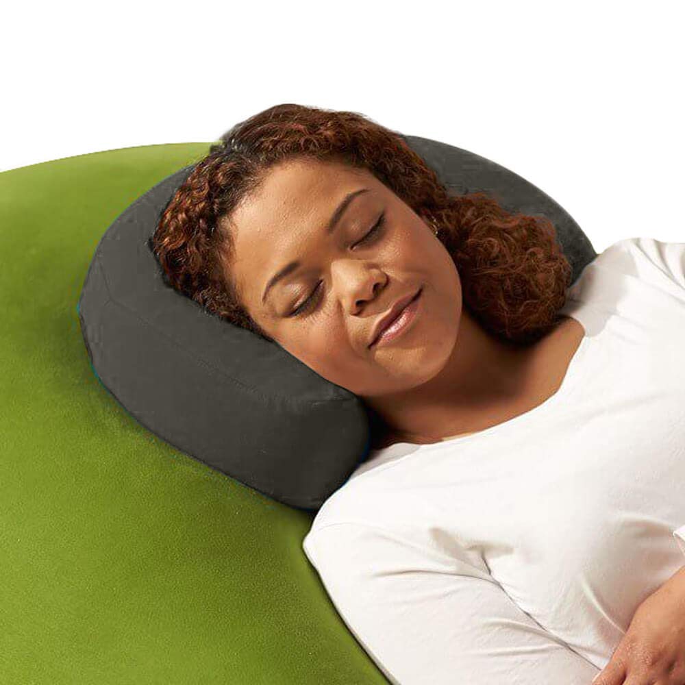 Amazon.co.jp: Moon Pillow ムーンピロー ダークグレー 枕 携帯 ビーズ