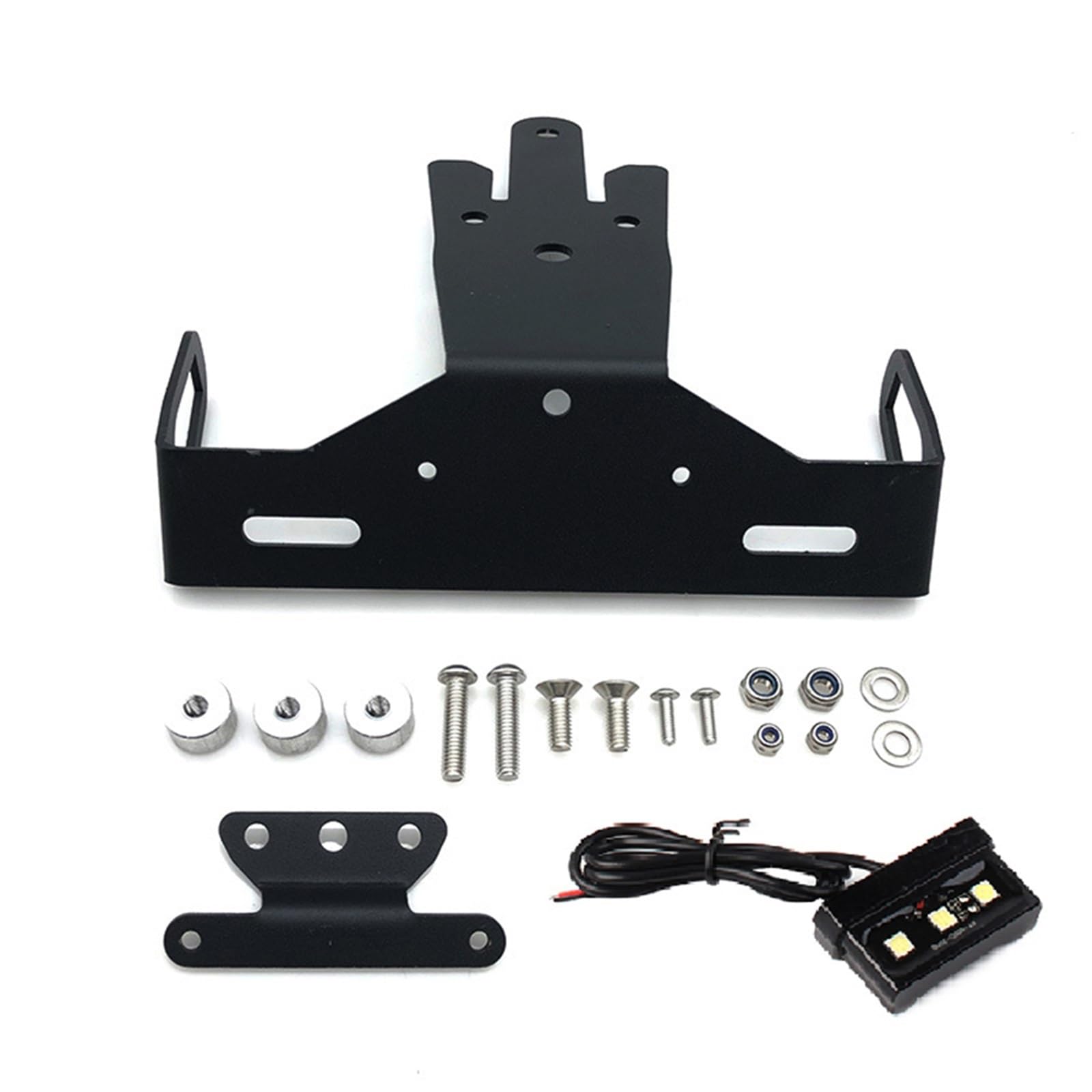 Portatarga Moto Per Ninja 650 650R ABS ER6N ER6F EX650 2012-2016 - Supporto Di Ricambio Per Portatarga Posteriore
