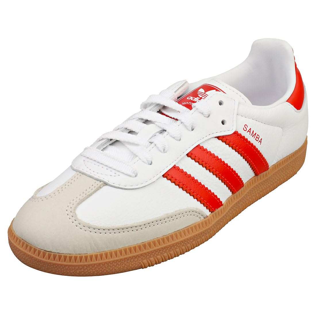 Amazon.com | adidas Samba OG Womens Shoes, Cloud White/Solar Red 