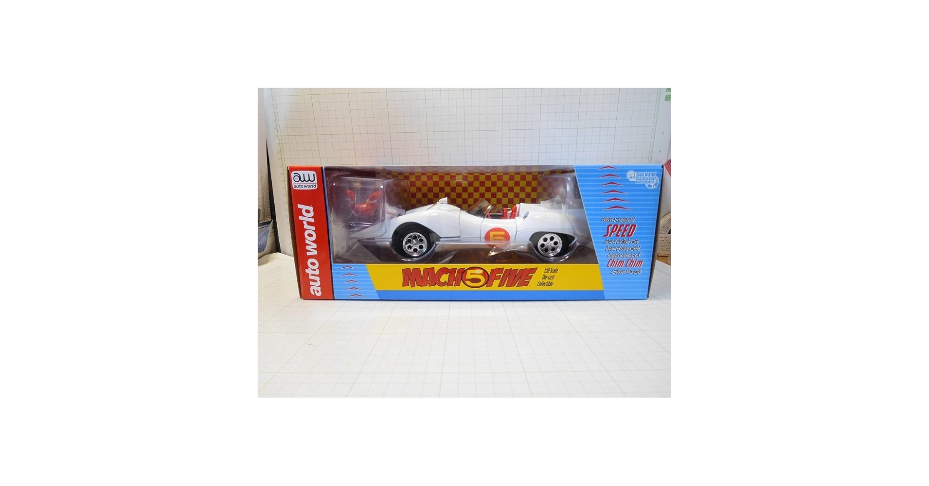 Amazon | 京商オートワールド1/18 スピードレーサー マッハ号