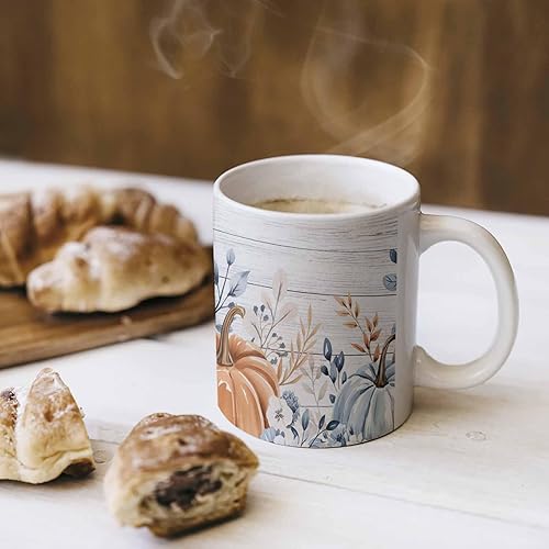 Miniatura 7 de Taza de cerámica para caféaguaté, taza de porcelana de Acción de Gracias e idea de regalo para el día de San Valentín, Acción de Gracias, Navidad,