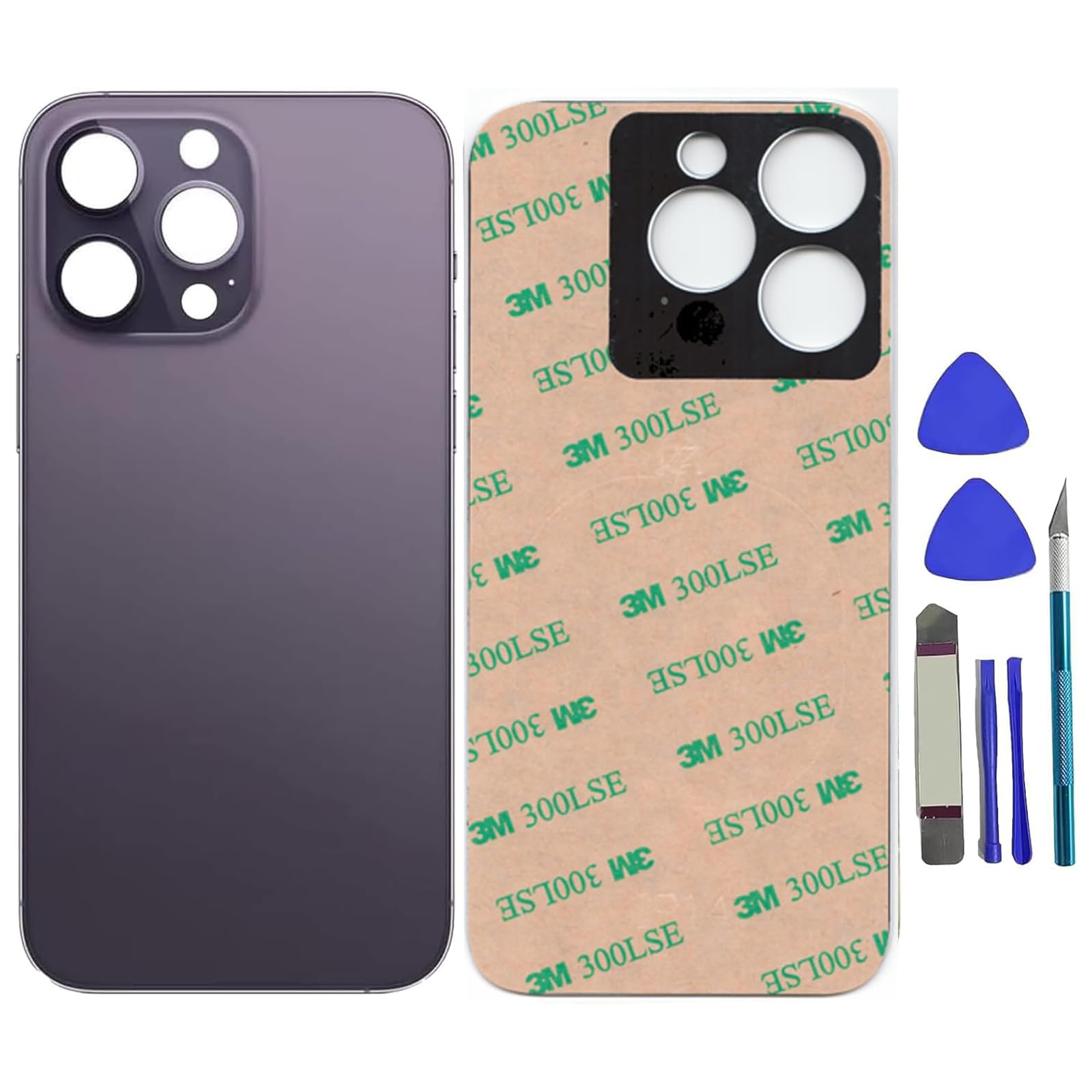 Amazon.com: Mingxiong 14 Pro Back Glass Replacement for iPhone 14