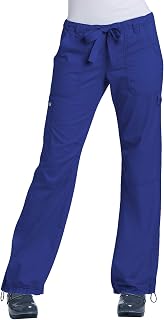Women's Tall Lindsey Ultra Comfortable Cargo Style Scrub Pants Sizes, Galaxy, Small/Tall