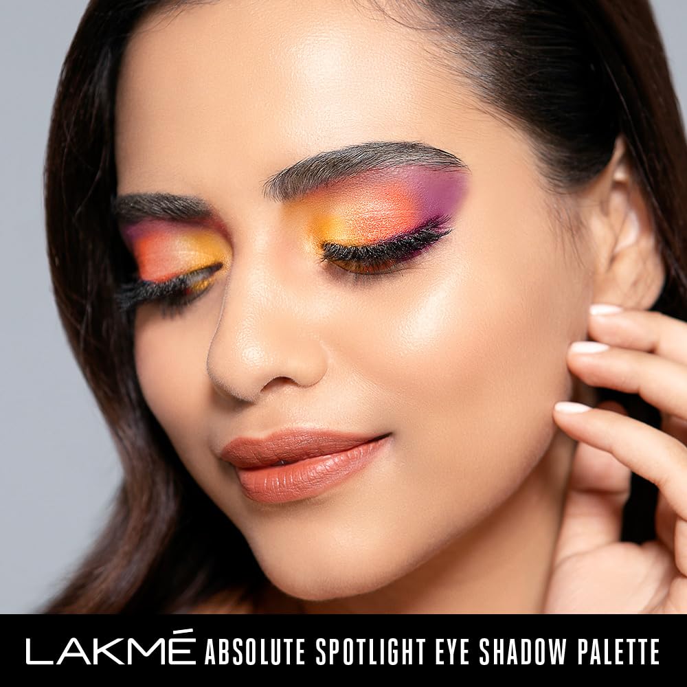 Lakmé Absolute Spotlight Eye Shadow Palette|| Sundowner|| 12 g 1
