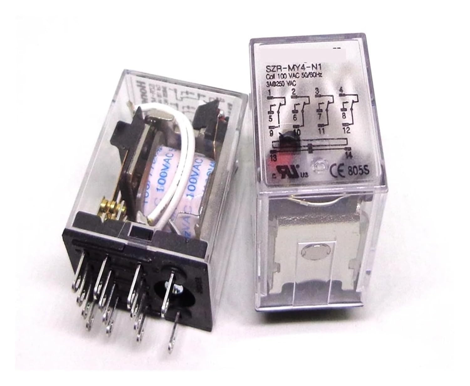 NuNeth SZR-MY4-N1 100VAC Relay