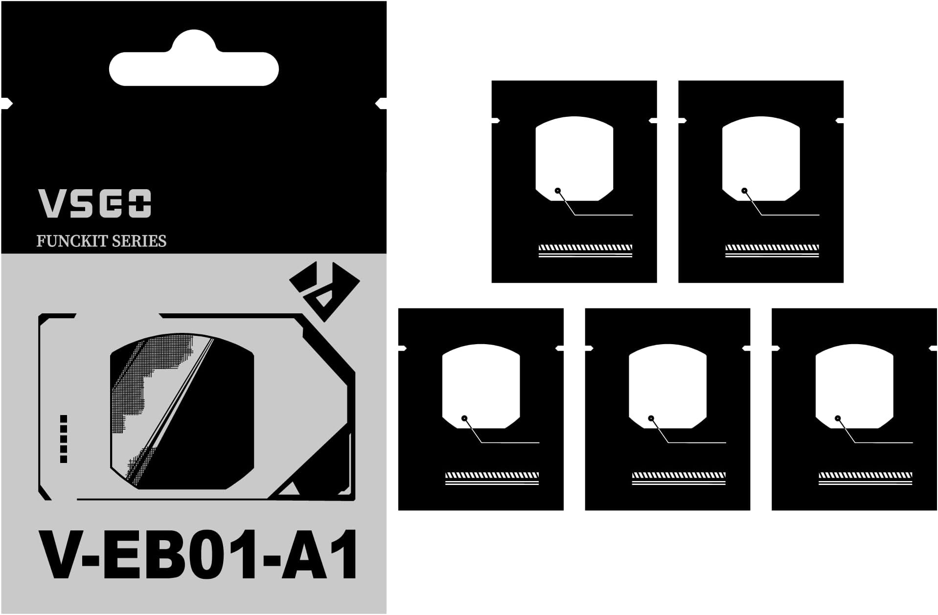 VSGOPortable Electric Air Duster Filter 5pcs for VSGO Compressed Air Duster Electronic Air Blower