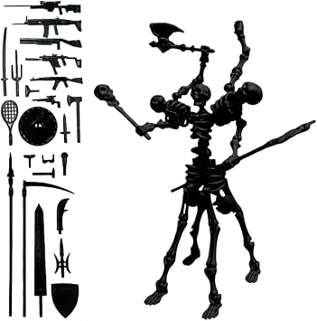 Skeleton Action Figure Props Included Detailed Keepsake