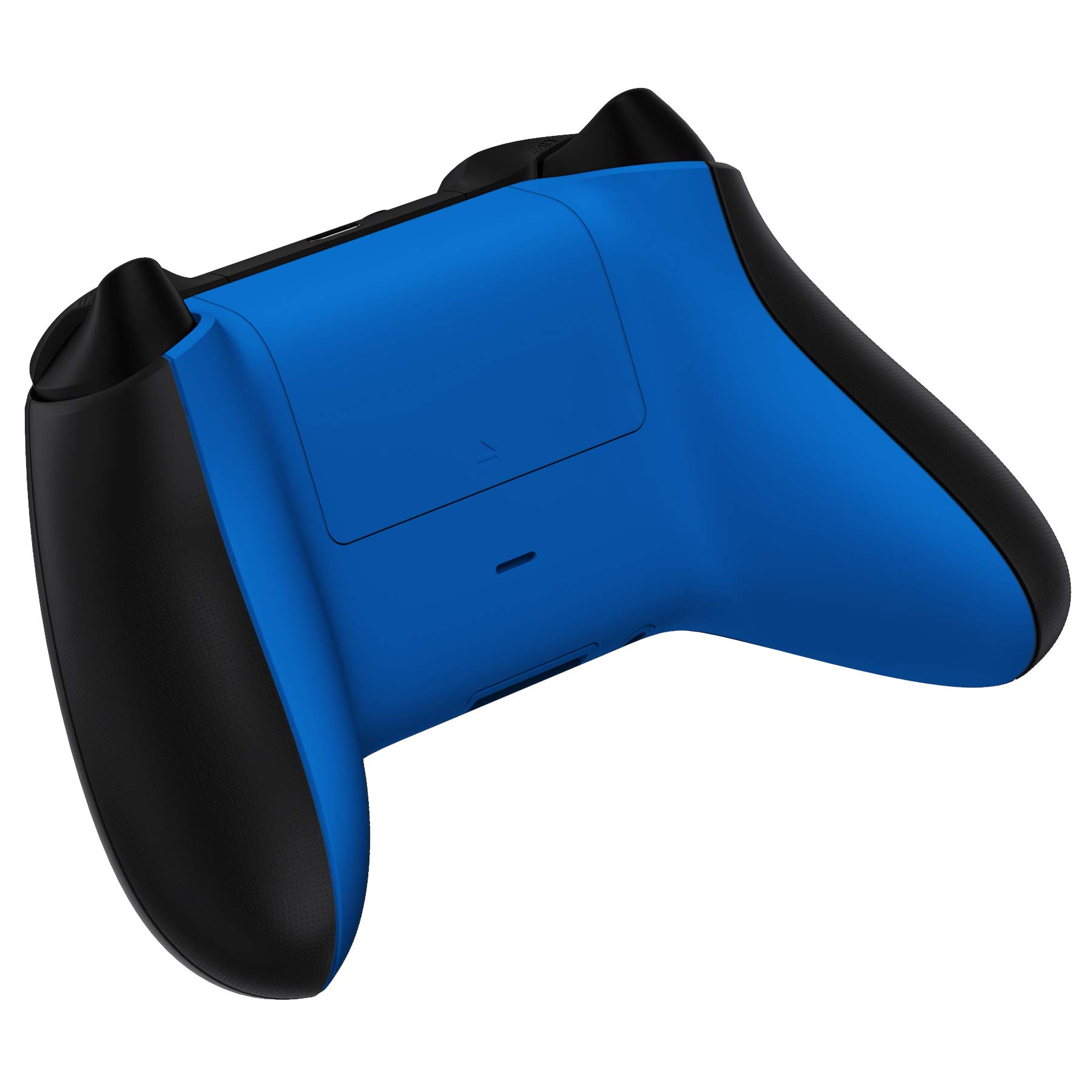 eXtremeRate Carcasa Trasera para Xbox Series S X Control Funda Tacto Suave Protector con Placa de Batería Cubierta Posterior para Xbox Series S X Mando-No Incluye Shell de Grip(Grano de Madera) — view 7