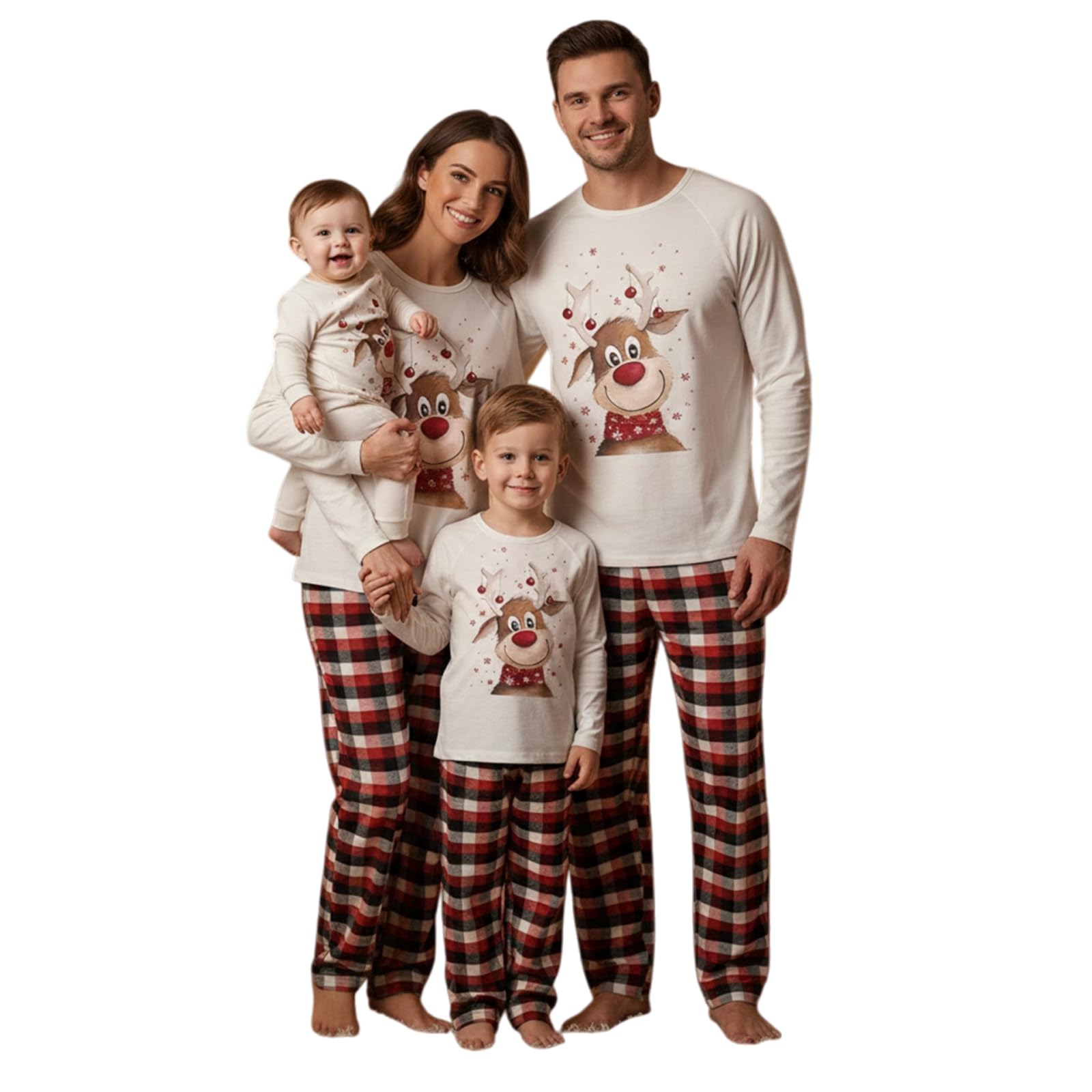 Generic Family Christmas Pyjamas Set: Matching Christmas Pjs For Family, Funny Pajamas Wit...