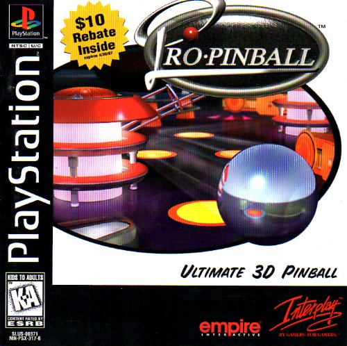 Jaquettes Avant & Arrière Pro Pinball the Web Sony Ps1 Pal Euro (Fr