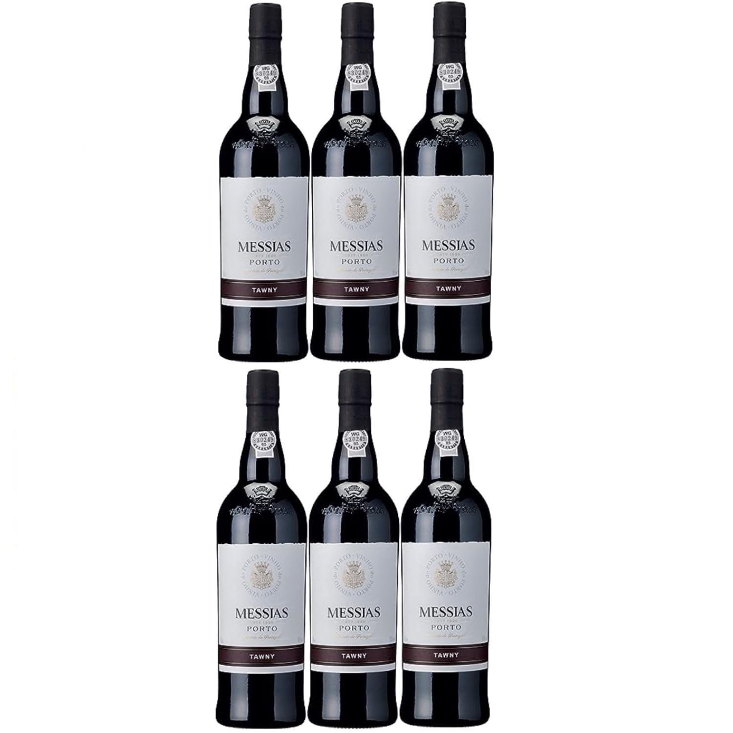 Messias Port Tawny Portwein süß rot Portugal inkl. FeinWert E-Book (6 x 0,75l)