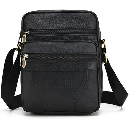 crossbody men's leather bolsa