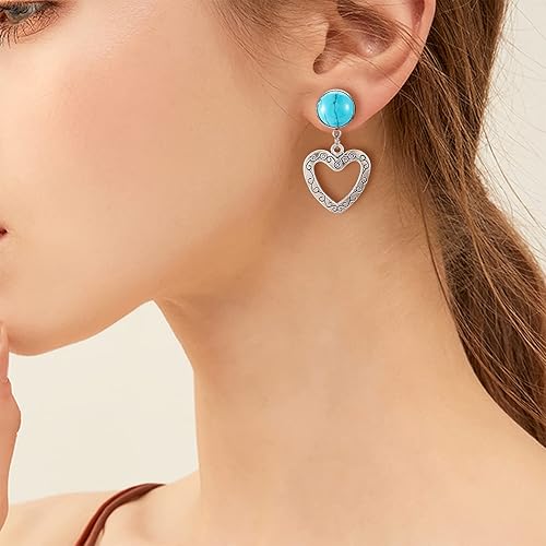 Miniatura 3 de Pandahall - 100 aretes de acero inoxidable con ajuste de cabujón de 0.472 pulgadas (0.472 in), bandeja de bisel redonda plana con lazo para hacer