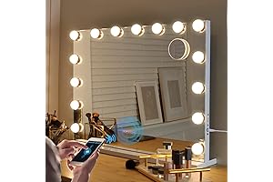 Fenair Vanity Mirror: Bluetooth Beauty with Style