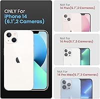 Vista 258 de FireNova Designed for iPhone 13 Pro Max Case, Silicone [Camera Protection] Phone Case with [2 Screen Protectors], Soft Anti-Scratch Microfiber Deep