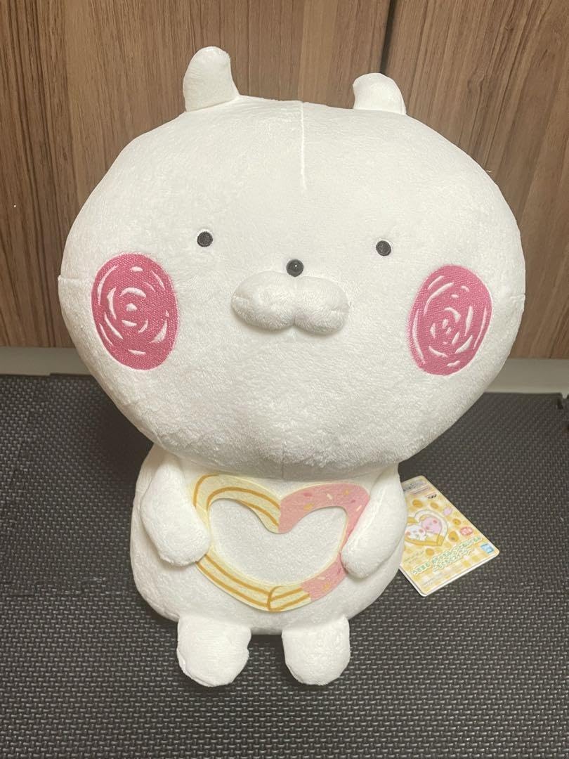 うさまる　ぬいぐるみ　うさぎ　新品　めちゃもふぐっと　スイーツ うさまる めちゃもふぐっとぬいぐるみ ～もぐもぐスイーツ～高さ