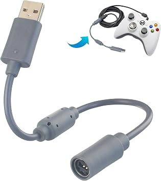 OSTENT Extension Cable USB Breakaway Extension Cable Adapter for Microsoft Xbox 360 Wired Controller
