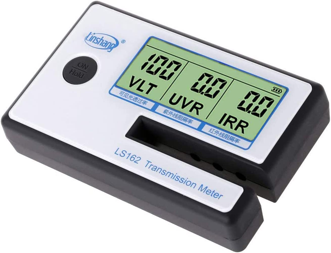 amiciSense Light Transmission Meter, 8mm Glass Tester (Tint Meter) with VLT (Visible Light Transmittance), UVR (Ultra-Voilet Rejection) and IRR (Infrared Ray Rejection) Test, 4xAAA Battery (Included) (B0BM9Z15LW) Amazon Price History, Amazon Price Tracker