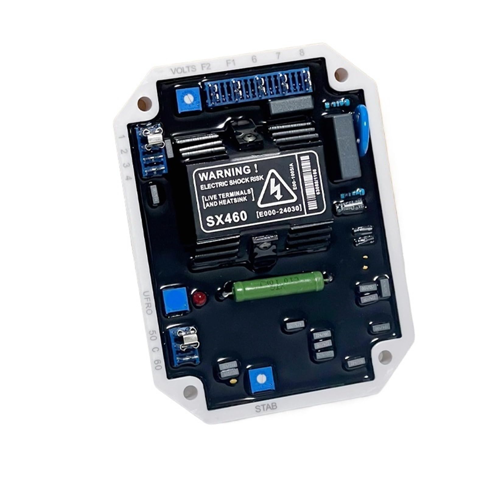 Régulateur SX460 AVR évite les chutes de tension du générateur automatique alternatif
