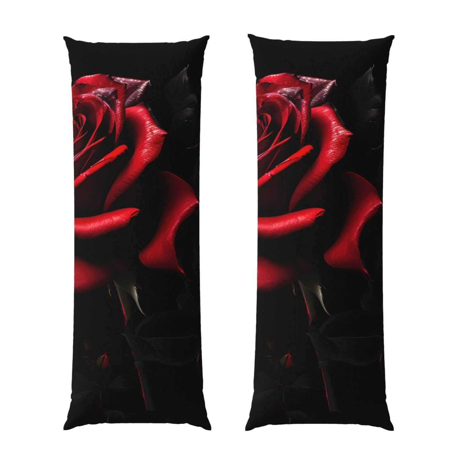 Taies d'oreiller ultra douces et respirantes housse de coussin rouge